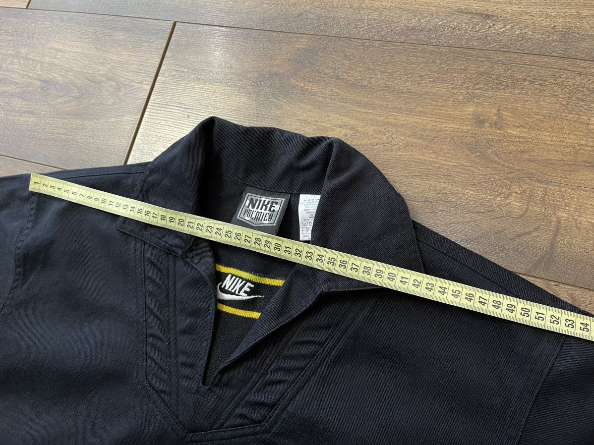 Nike Vintage Nike Premier Denim Drill Pullover Jacket Spellout Size US S / EU 44-46 / 1 - 7 Thumbnail