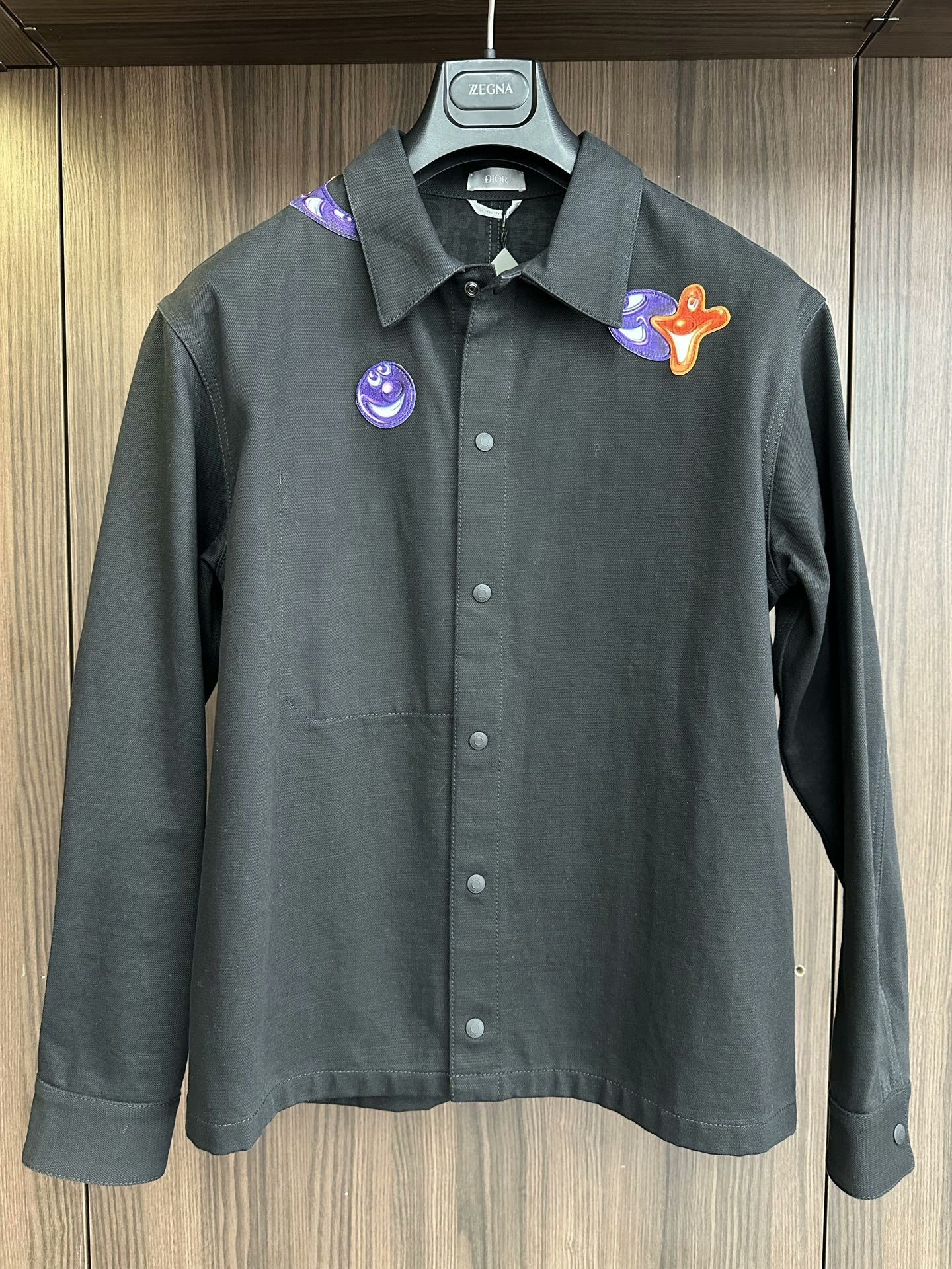 Dior Dior Kenny Collaboration Denim Shirt Jacket Size US S / EU 44-46 / 1 - 1 Thumbnail