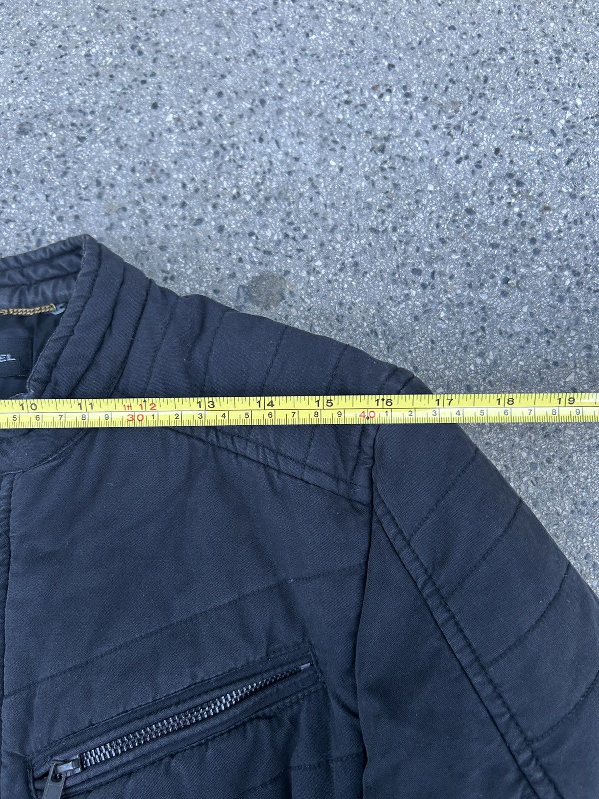 Diesel Diesel Vintage black Jacket Y2K Bomber with patch Size M / US 6-8 / IT 42-44 - 15 Thumbnail
