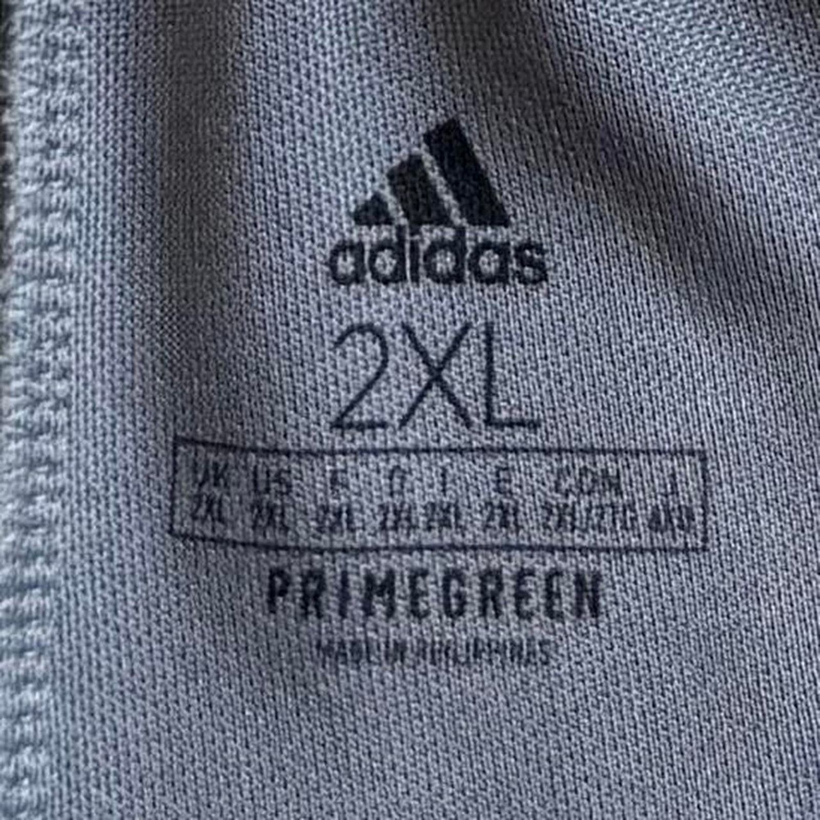 Adidas × Vintage Vintage Y2K Adidas Grey & White Three Stripes Sweatpants Size US 40 / EU 56 - 4 Thumbnail