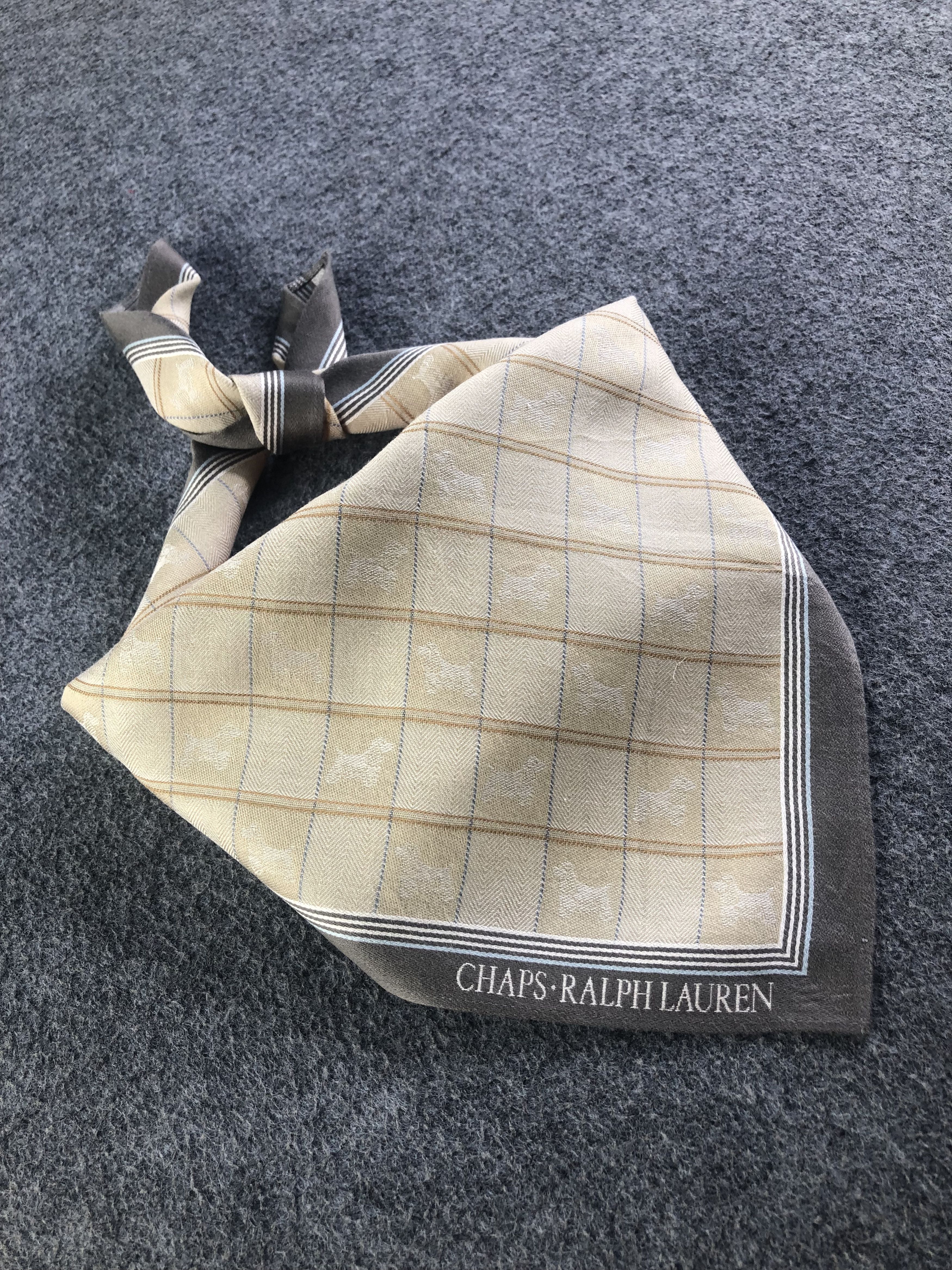 Chaps Chaps Ralph Lauren Handkerchief / Bandana / Neckerchief C468 Size ONE SIZE - 2 Thumbnail