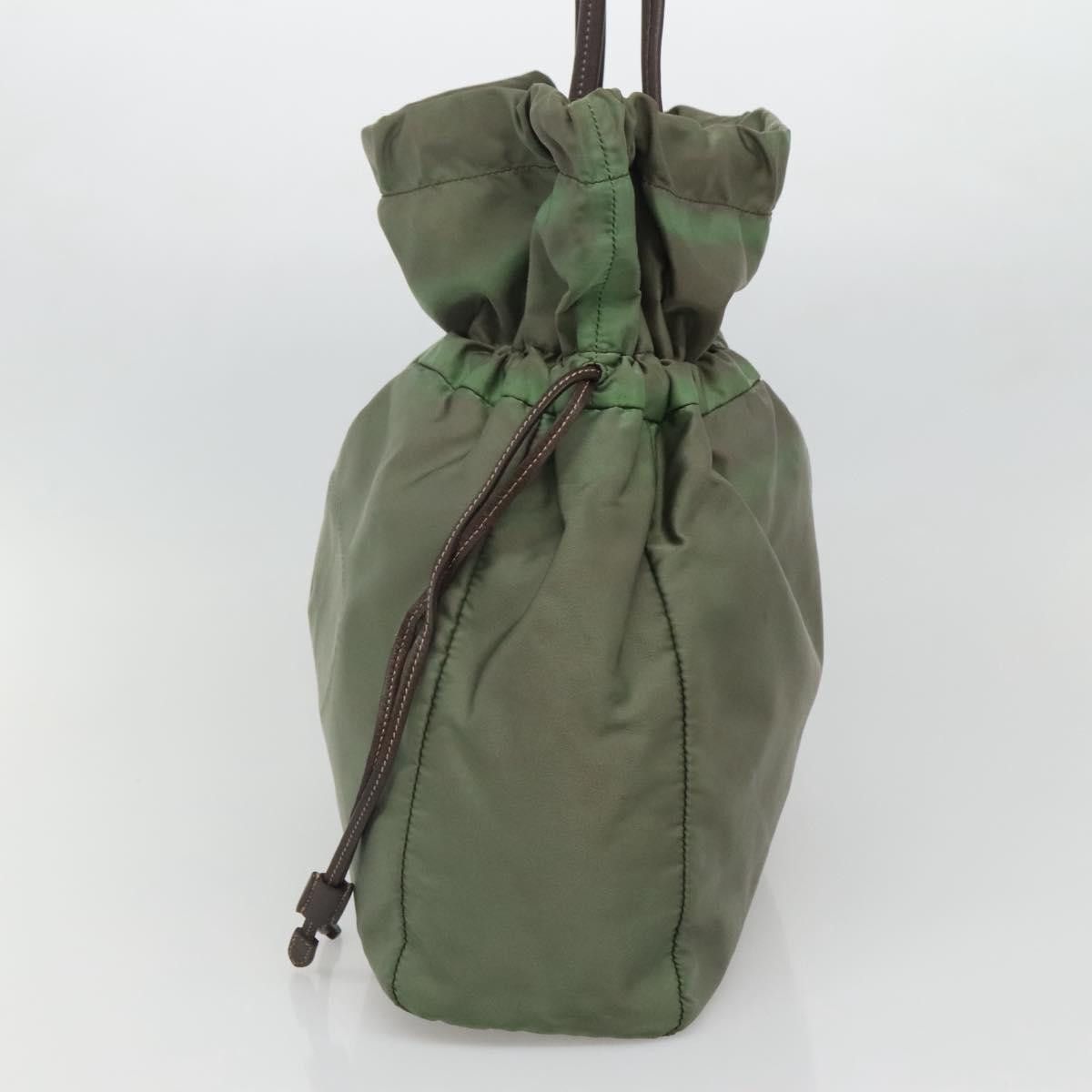 Prada PRADA Tote Bag Nylon Green Gold Size ONE SIZE - 5 Thumbnail