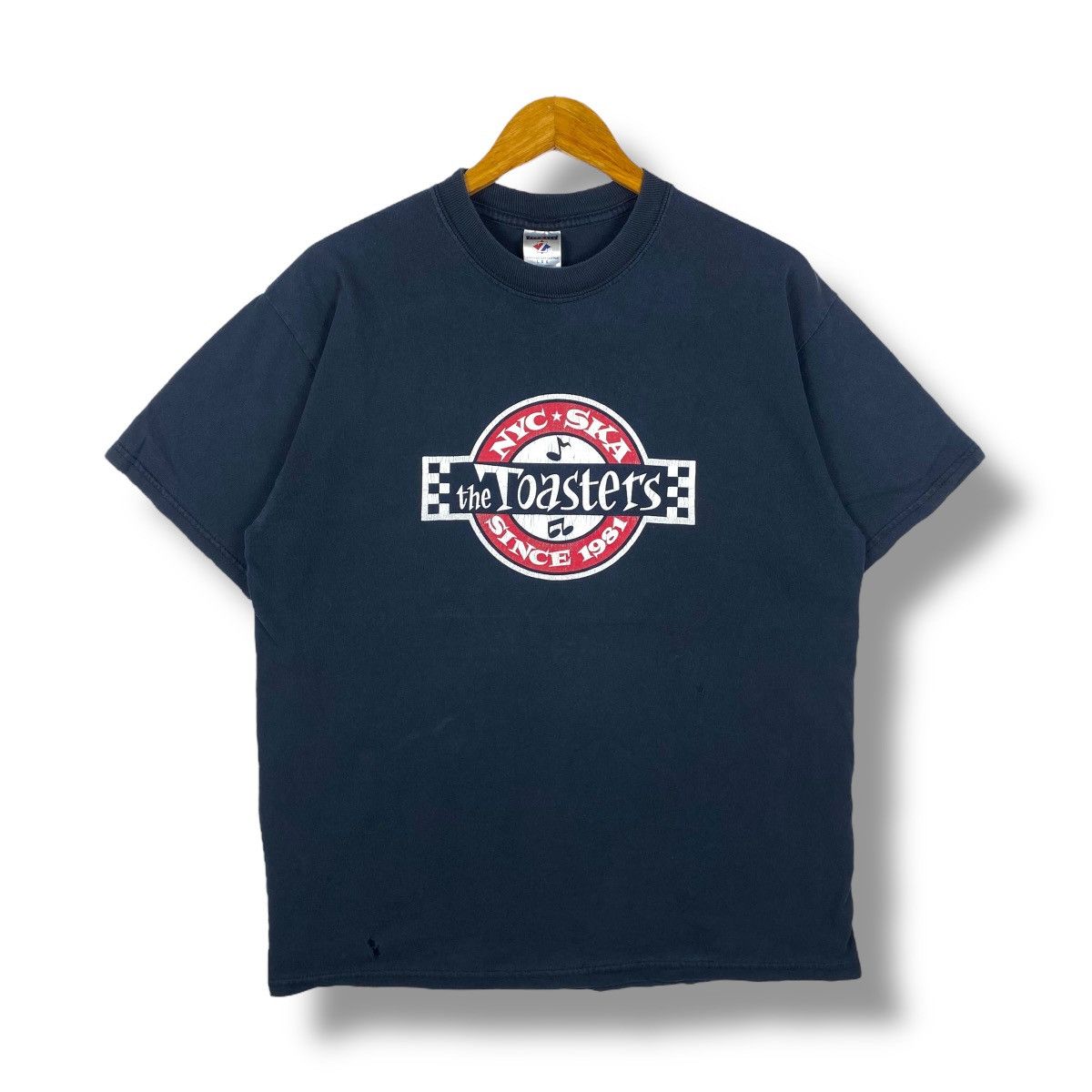 Band Tees × Vintage Vintage THE TOASTERS Nyc Ska Band Tee Shirt Large Size Size US L / EU 52-54 / 3 - 1 Thumbnail