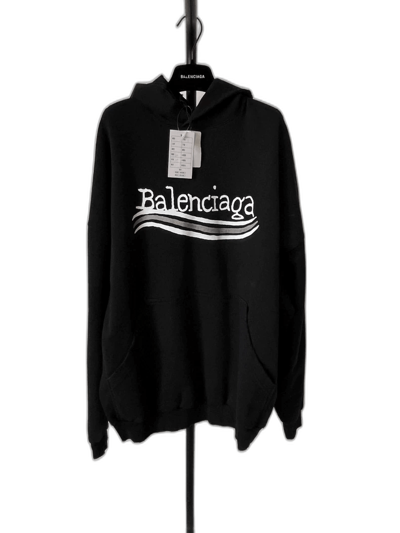 Balenciaga Balenciaga Color Logo Print Pullover Hoodie Size US M / EU 48-50 / 2 - 1 Thumbnail