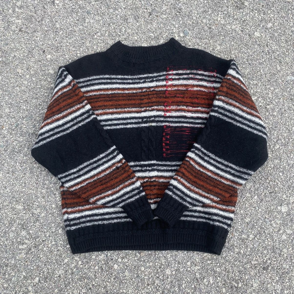 Kansai Yamamoto Rare Vintage Kansai Man Knit Sweatshirt Size US M / EU 48-50 / 2 - 1 Thumbnail