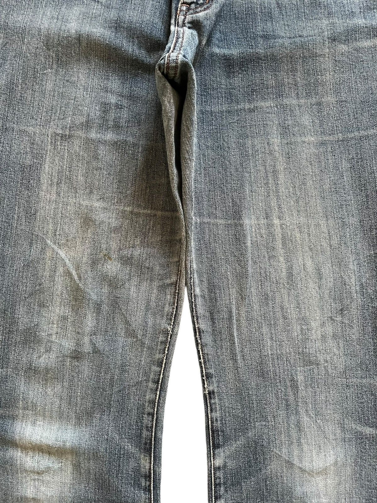 Japanese Brand SALES🔥Vintage Japanese Brand Flare Faded Wash Western Jeans Size 33" - 5 Thumbnail