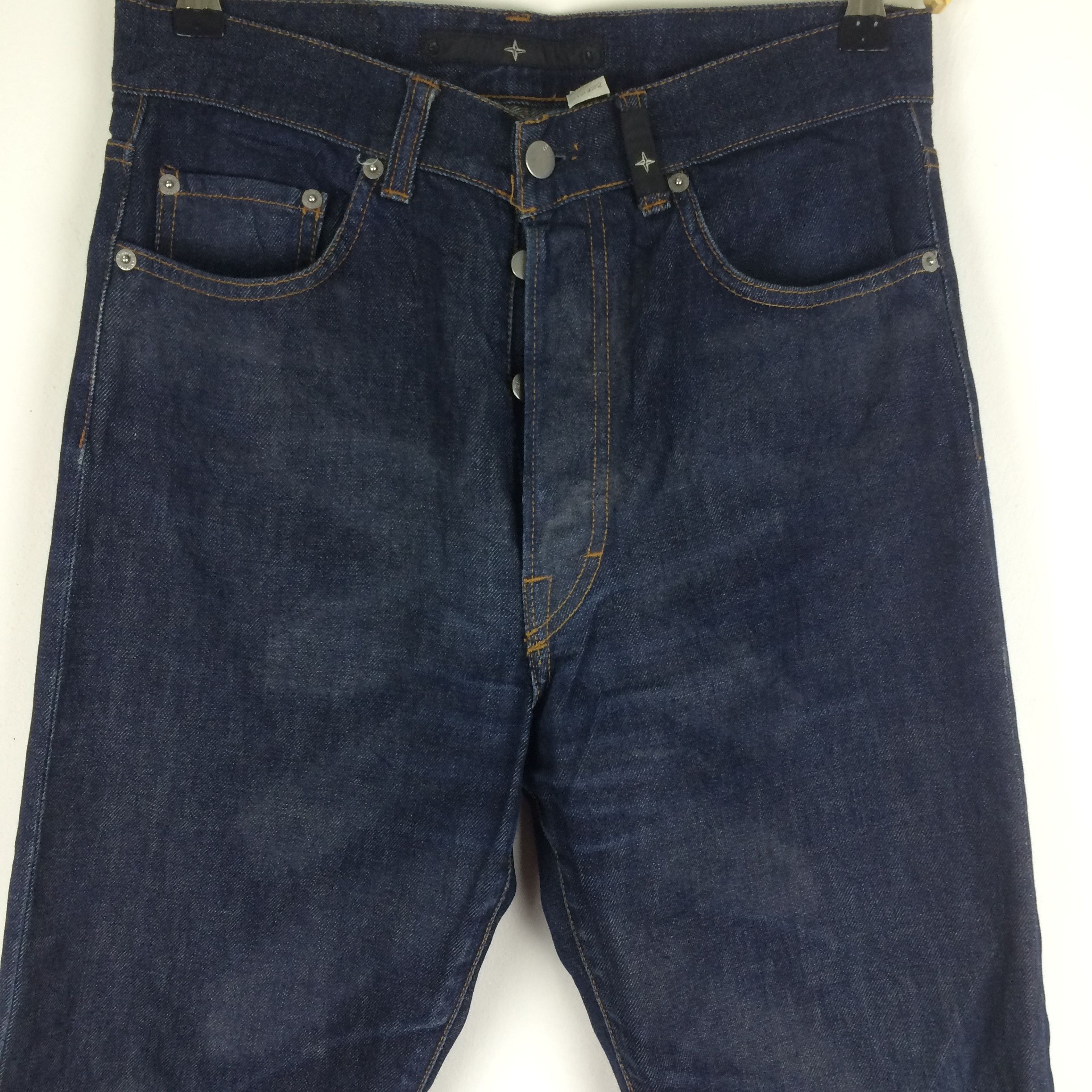 Stone Island X5 Genuine Stone Island Blue Jeans MADE IN ITALY W31 L42 Size US 31 - 7 Thumbnail