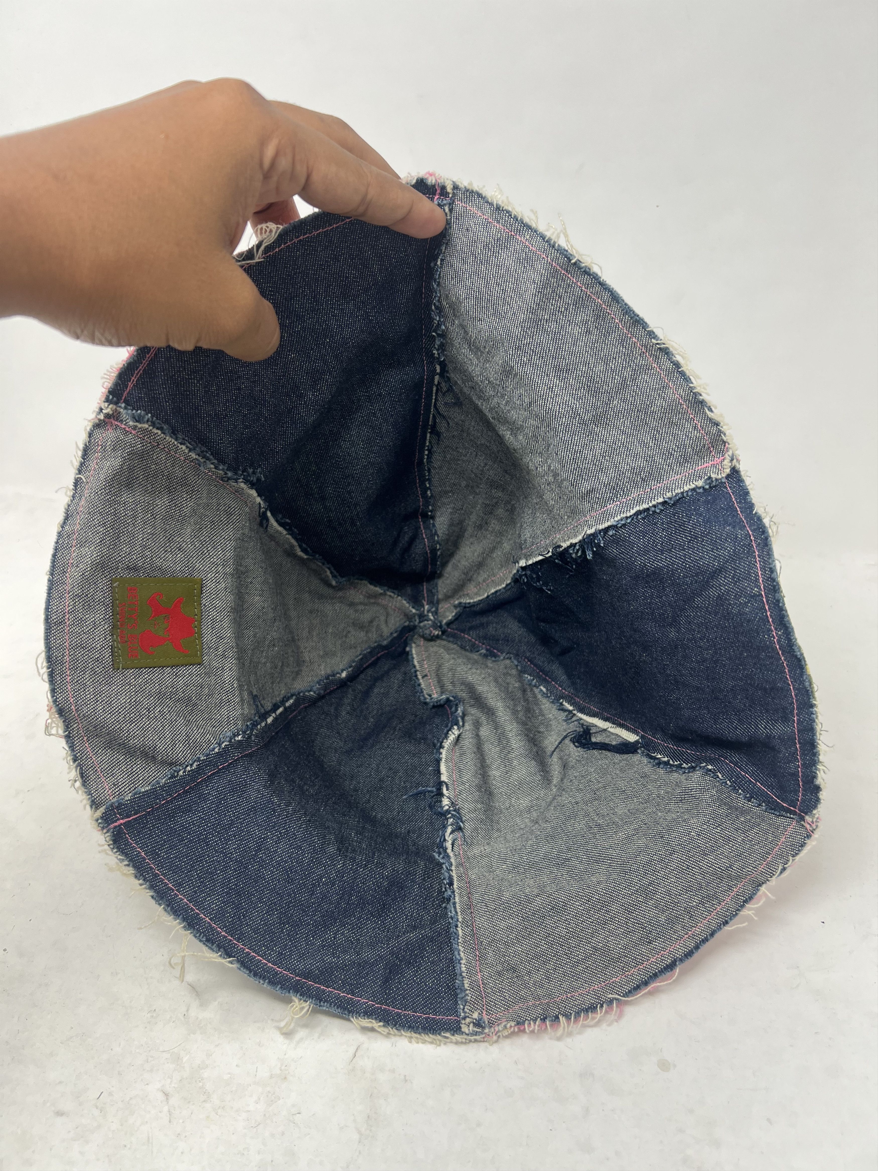 Seditionaries Sashiko Boro Patchwork Shinji Abe Denim Hat Size ONE SIZE - 6 Thumbnail
