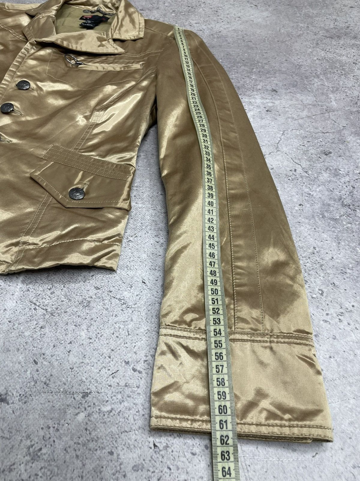 Diesel Retro Diesel front logo retro satin blazer jacket japanese Size M / US 6-8 / IT 42-44 - 12 Thumbnail
