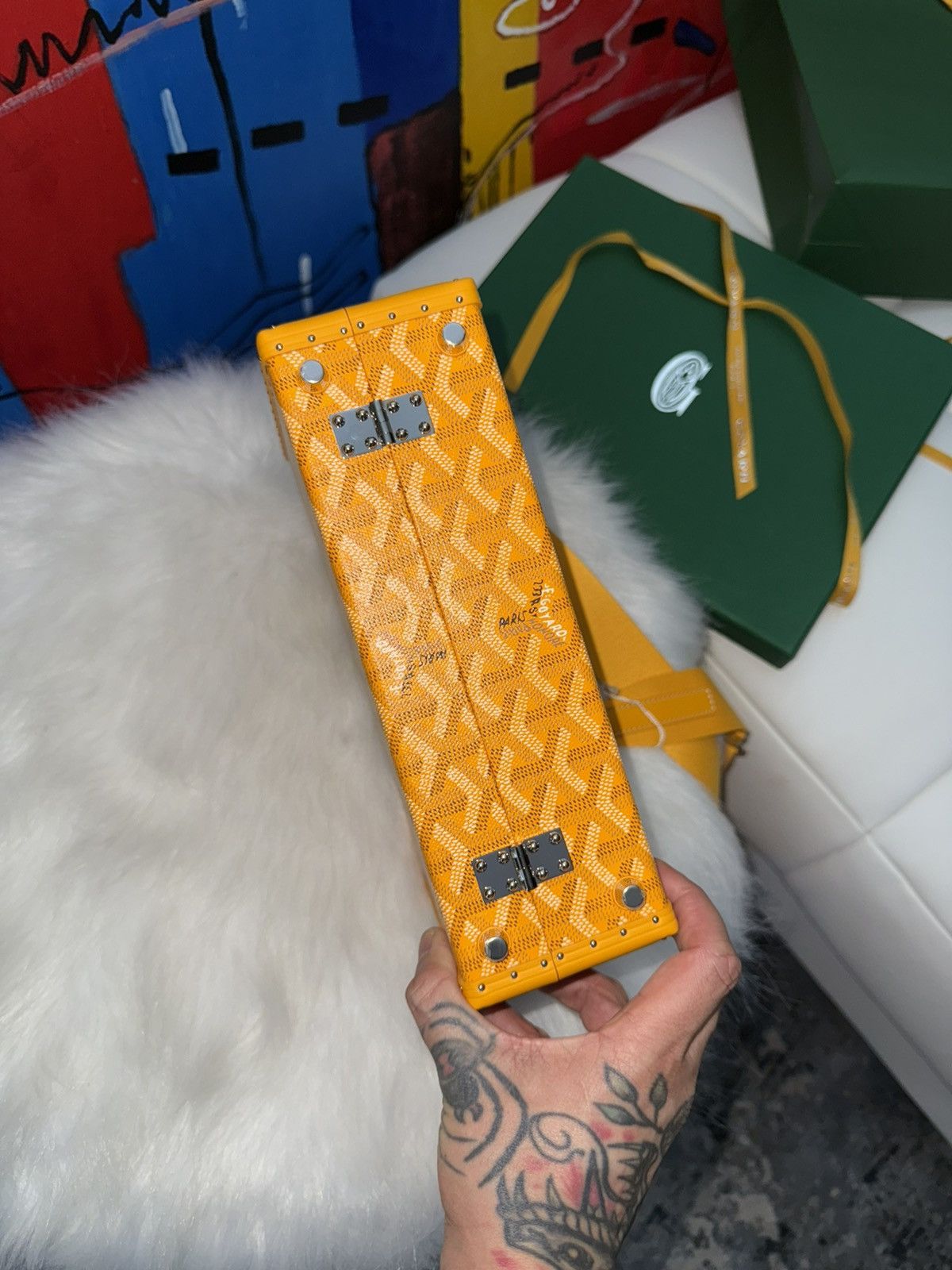 Goyard Grand hotel trunk w strap Size ONE SIZE - 6 Thumbnail