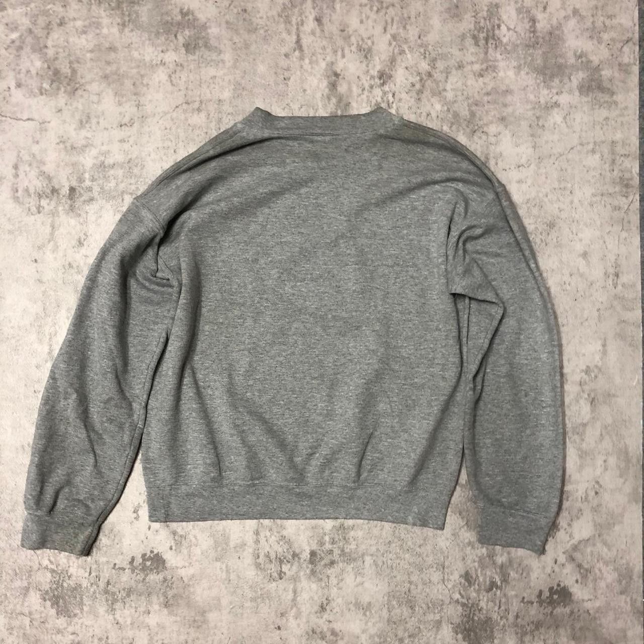 Gildan Grey and blue USA crewneck sweatshirt Size US M / EU 48-50 / 2 - 5 Thumbnail