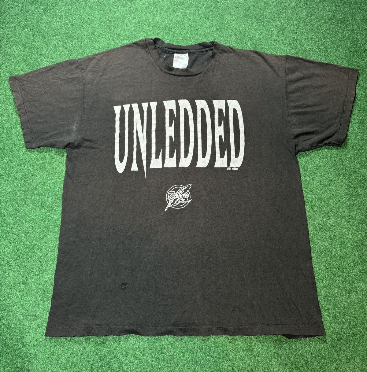 Band Tees × Vintage Vintage 90s Led Zeppelin Unledded Distressed Band T Shirt Size US XL / EU 56 / 4 - 1 Thumbnail