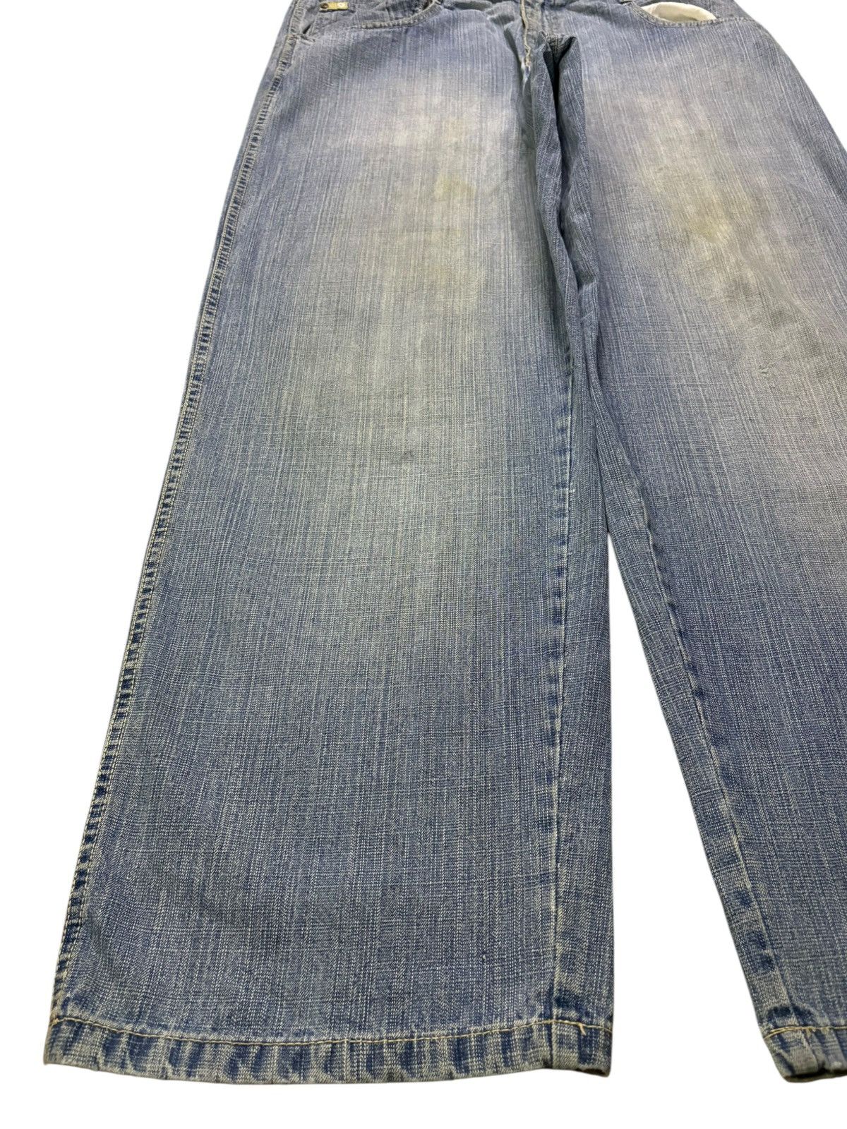 Southpole Vintage Southpole Mud Wash Wide Leg Baggy Jeans Size US 38 / EU 54 - 6 Thumbnail