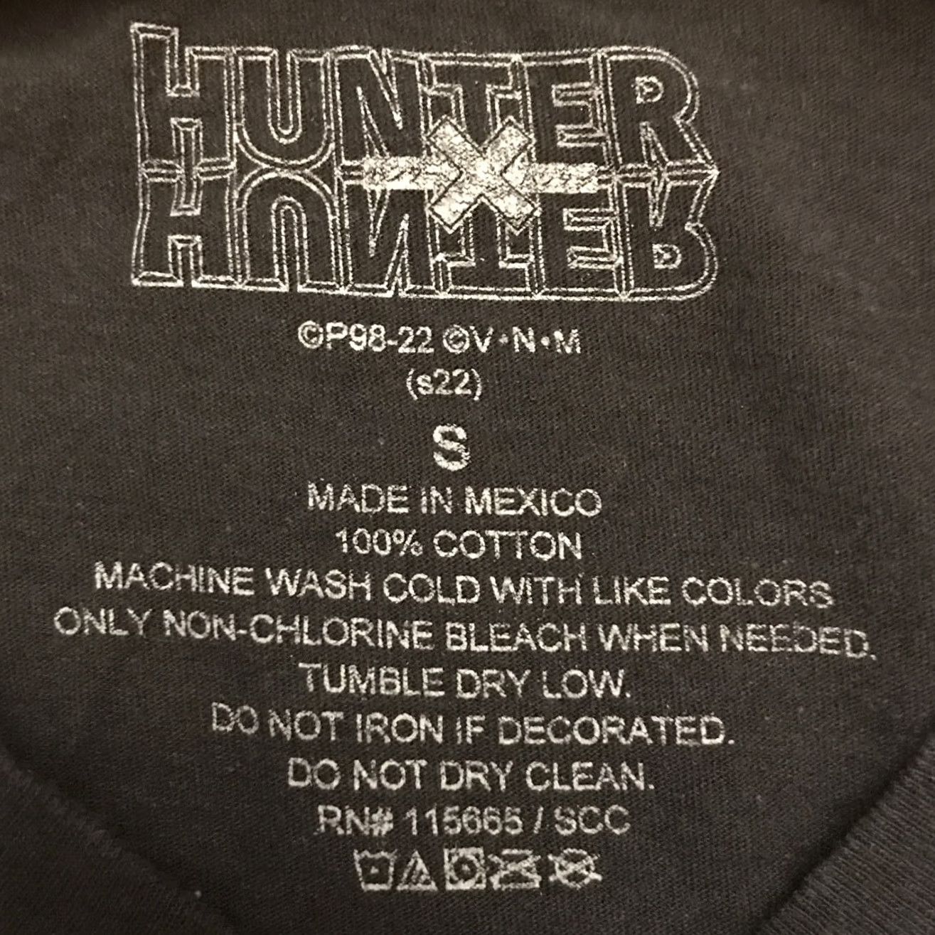 Hunter VINTAGE? No — Hunter X Hunter T-Shirt Men Size S Black Cotton Crew Neck Graphic Print Anime Cartoon Hero 100% Cotton Short Sleeve Japan 1511 Size US S / EU 44-46 / 1 - 3 Thumbnail
