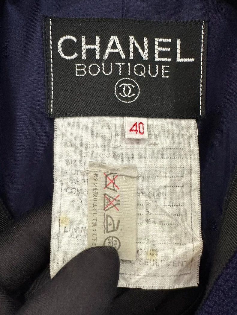 Chanel Chanel Women's Blue Suit Jacket -2505 Size US M / EU 48-50 / 2 - 5 Thumbnail