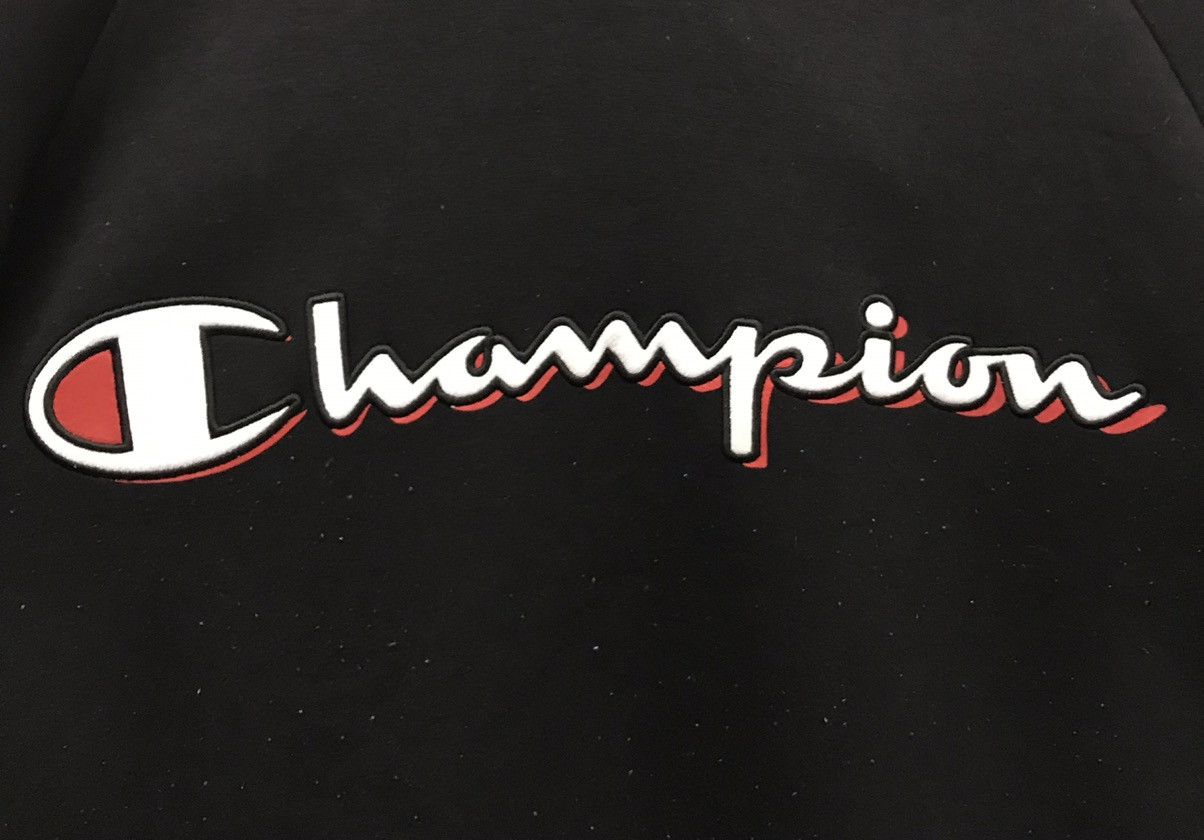 Champion × Vintage Vintage Champion Big Logo Hoodie Size US L / EU 52-54 / 3 - 4 Thumbnail