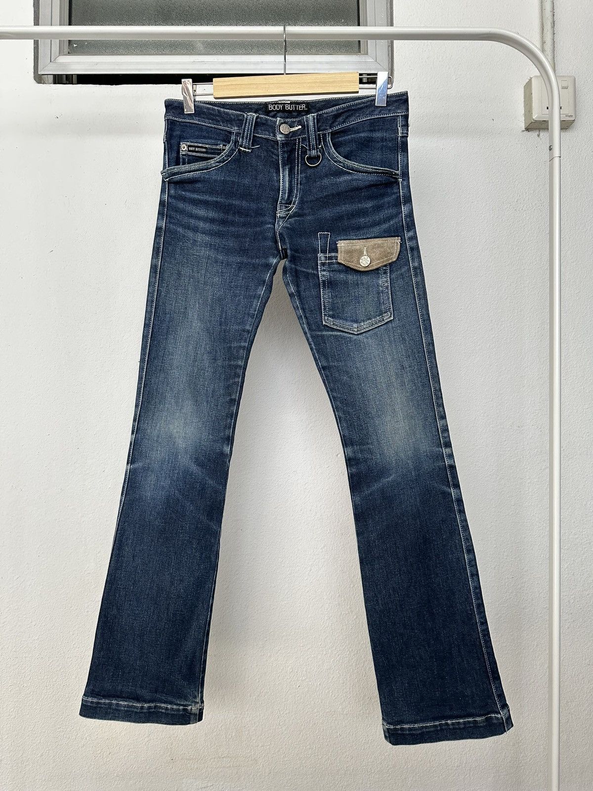 Japanese Brand 1990's Body Butter D-Ring rock denim hysteric stylish Size US 30 / EU 46 - 16 Thumbnail