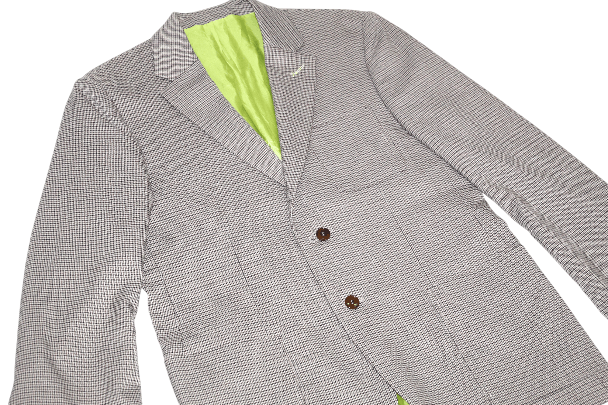 Other Circle Of Gentlemen Classic Houndstooth Blazer Satin Lining Size US L / EU 52-54 / 3 - 6 Thumbnail