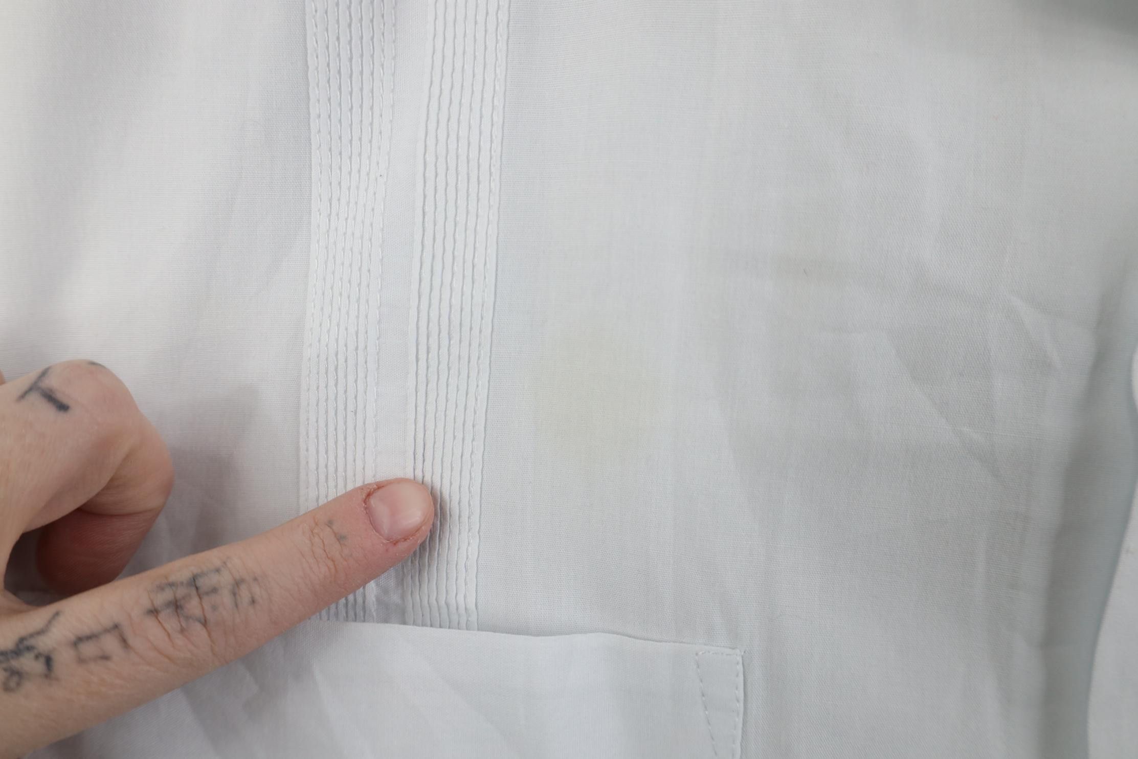 Vintage Vintage 70s Guayabera Beach Wedding Collared Button Shirt Size US XL / EU 56 / 4 - 6 Thumbnail