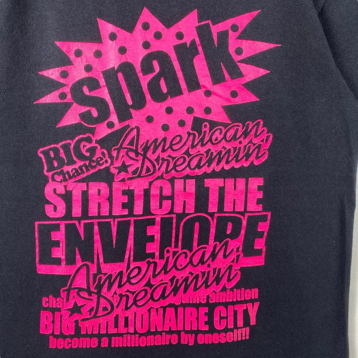 Vintage Vintage 00's SPARK American Dreamin' Graphic Tee Shirt Size US XS / EU 42 / 0 - 2 Thumbnail