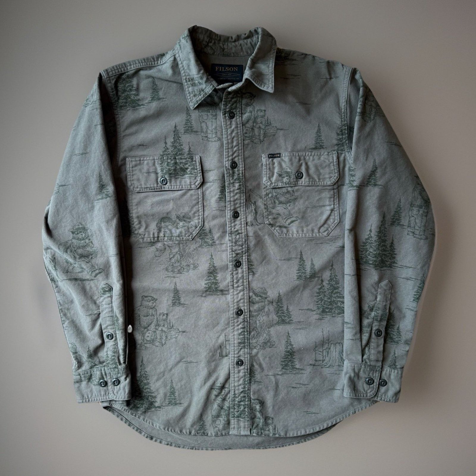 Filson Filson Smokey Bear Shirt S Multicolor Field Flannel Heavy Size US S / EU 44-46 / 1 - 1 Thumbnail