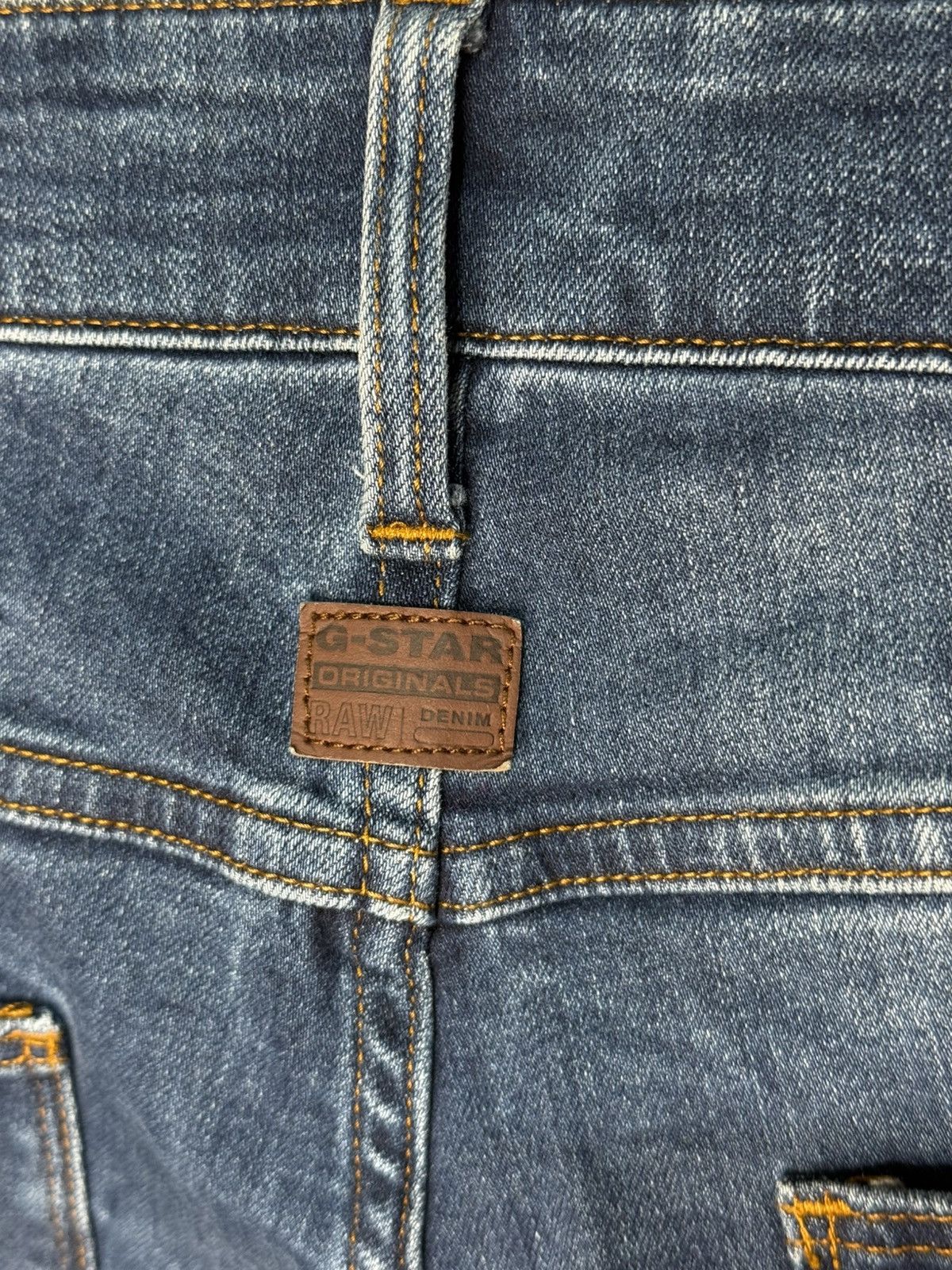 G-Star G-Star Original Raw Denim Jeans Size 33 Size US 33 - 2 Thumbnail