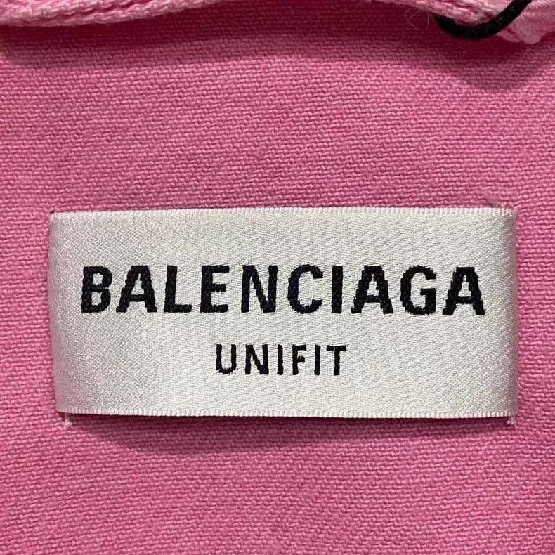 Balenciaga Balenciaga Pink washed denim jacket jacket Size US M / EU 48-50 / 2 - 4 Thumbnail
