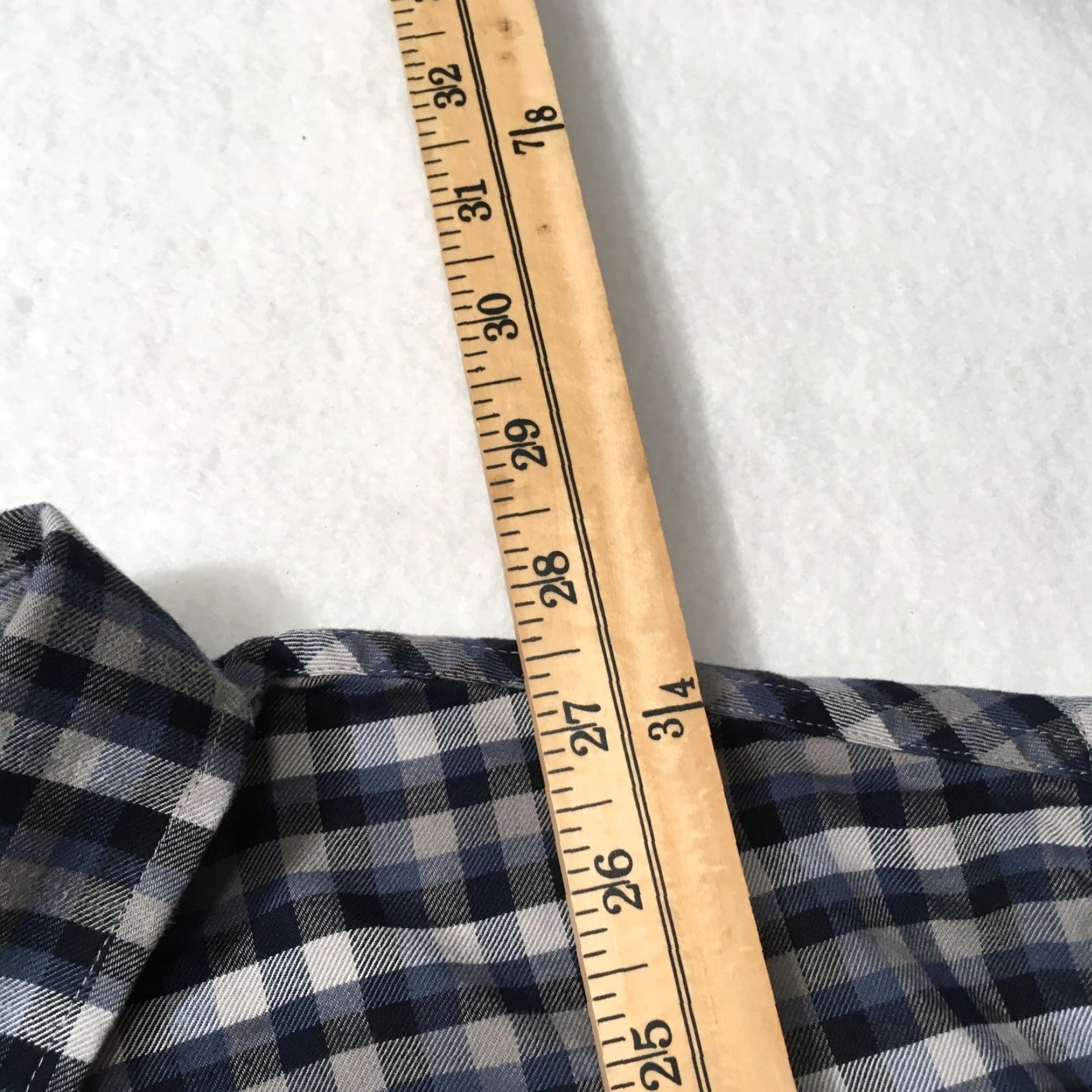 Patagonia Patagonia Blue Plaid Organic Cotton Long Sleeve Adult Large Men's Shirt Size US L / EU 52-54 / 3 - 5 Thumbnail