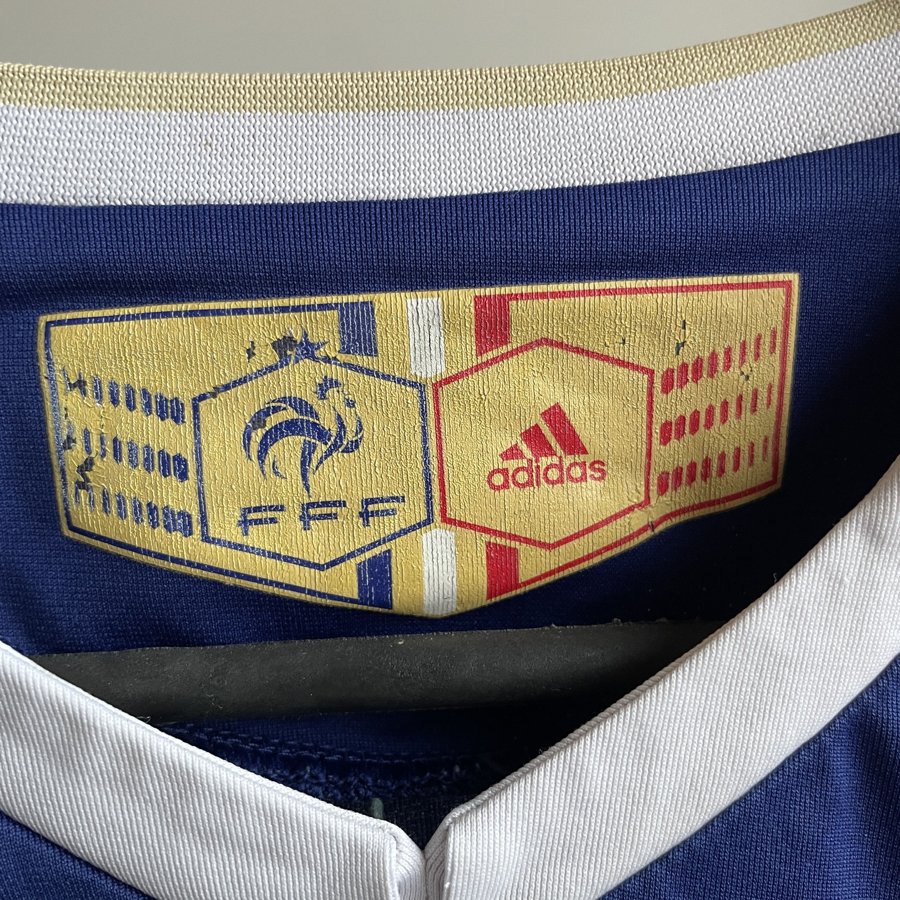 Adidas France National Team 2010-11 Home Jersey Size S Size US S / EU 44-46 / 1 - 6 Thumbnail
