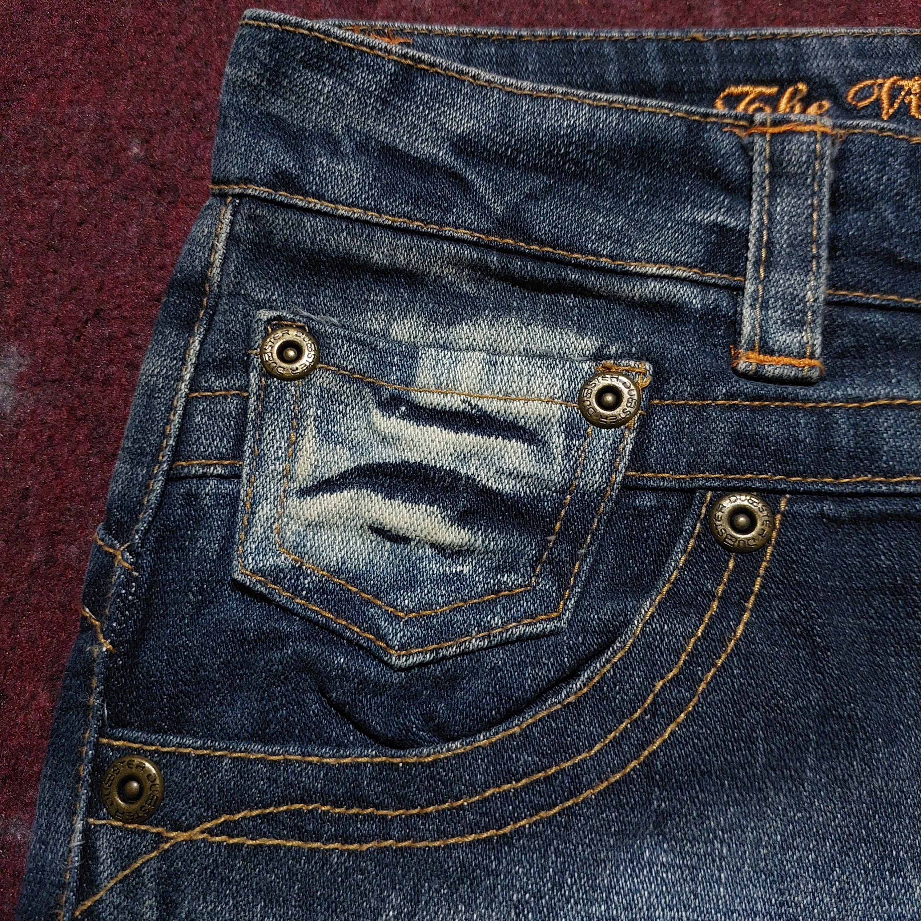 Tornado Mart The Comfortable Wear distressed blue flared jeans Size US 29 - 8 Thumbnail