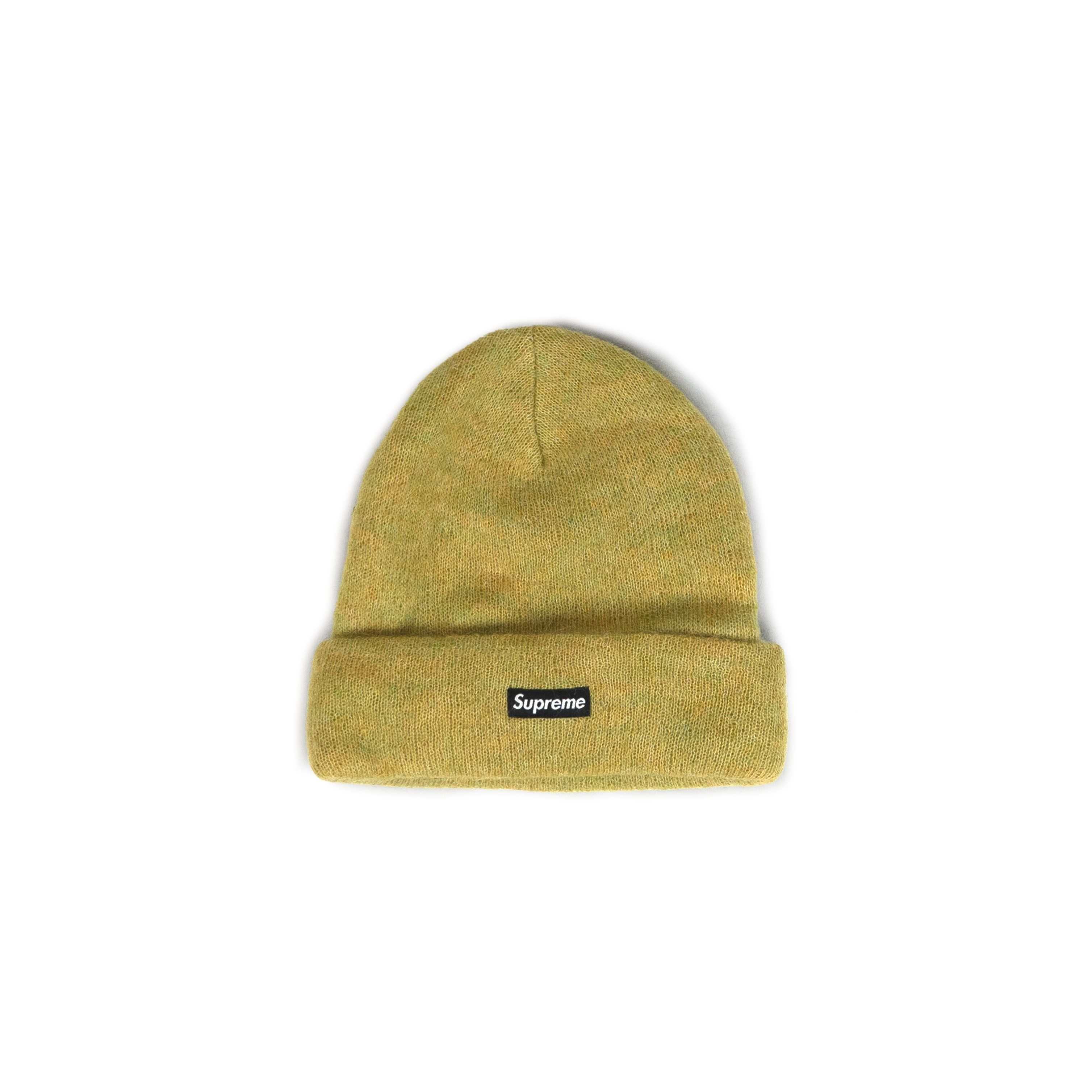 Supreme Mohair Beanie Olive | Grailed