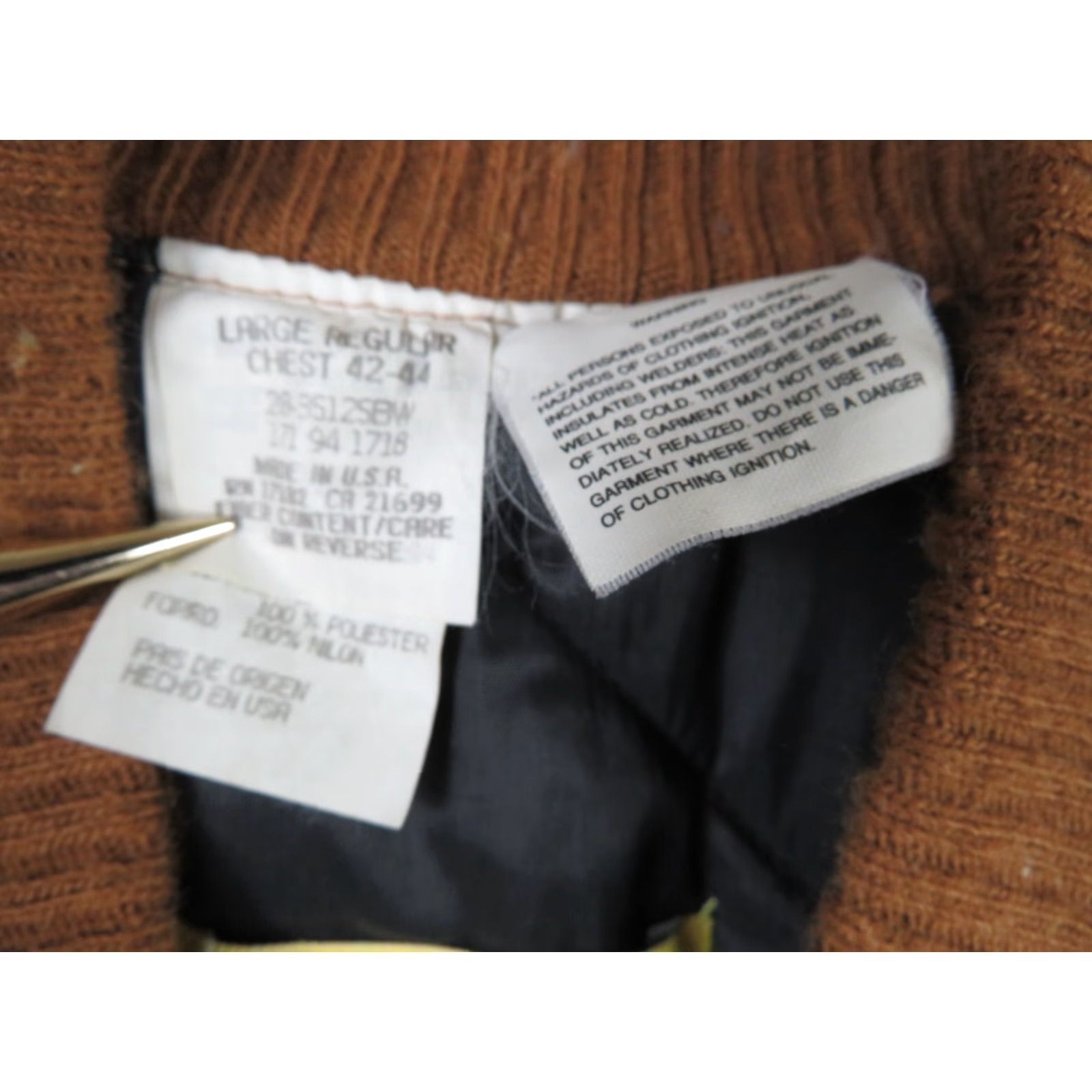 Vintage VINTAGE Work-N-Sport Vest Brown Canvas L Reg 42-44 Full Zip Lined 1970s Outdoor Mens Size US L / EU 52-54 / 3 - 4 Thumbnail