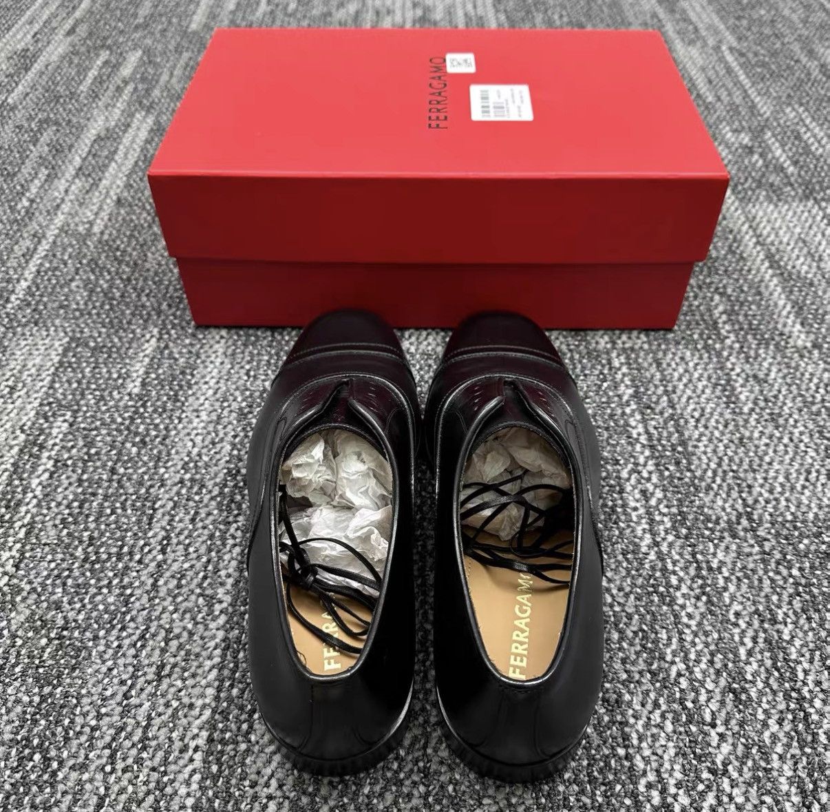 Salvatore Ferragamo Ferragamo Calfskin Double-Stitched Formal Dress Shoes J42 Size US 9 / EU 42 - 3 Thumbnail