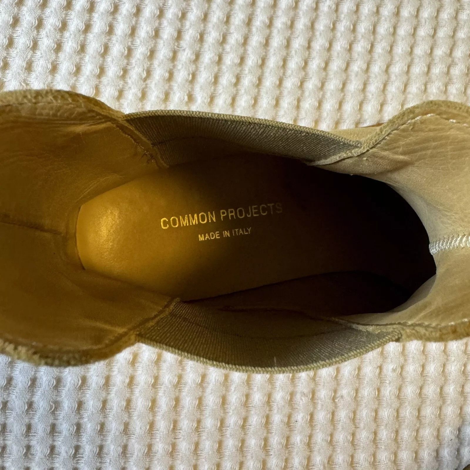 Common Projects Common Projects Tan Chelsea Boots Size 42 EU Size US 9 / EU 42 - 4 Thumbnail