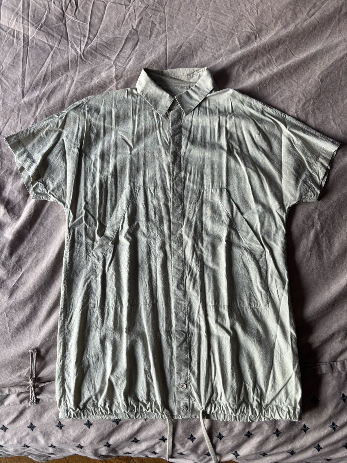 Helmut Lang Sample Helmut Lang S/S 2016 “Transit” Uni Sleeve Shirt Size US M / EU 48-50 / 2 - 1 Thumbnail