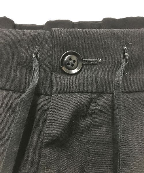 Yohji Yamamoto pour homme wool gavas sarouel string pants