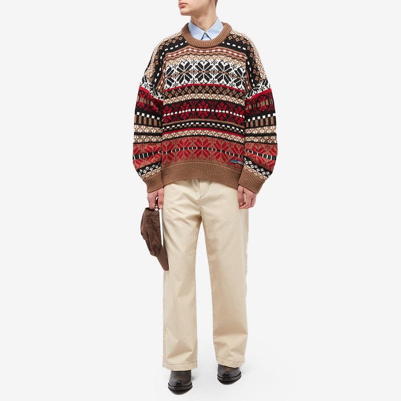 トップス Martine rose 19ss bull knitted jumper Martine Rose SS19 Martine Rose Bull Knit Jumper Sweater