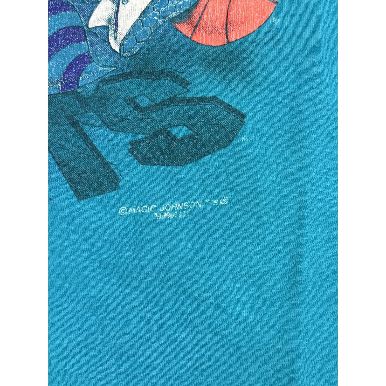 Other Vintage Charlotte Hornets Shirt XL Lightning Mascot USA 90s Size US XL / EU 56 / 4 - 9 Thumbnail