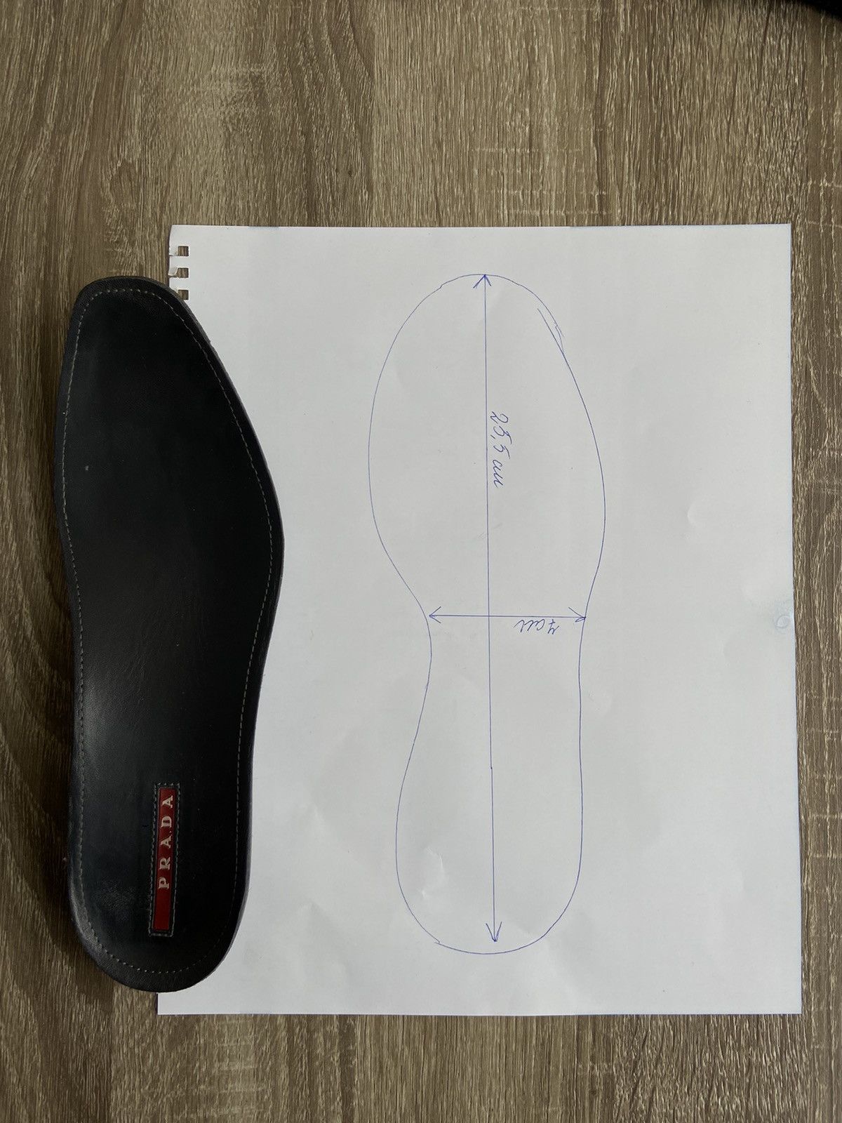 Prada × Vintage Vintage PRADA Leather LowTop Y2K Sneakers Size US 6 / EU 39 - 20 Thumbnail