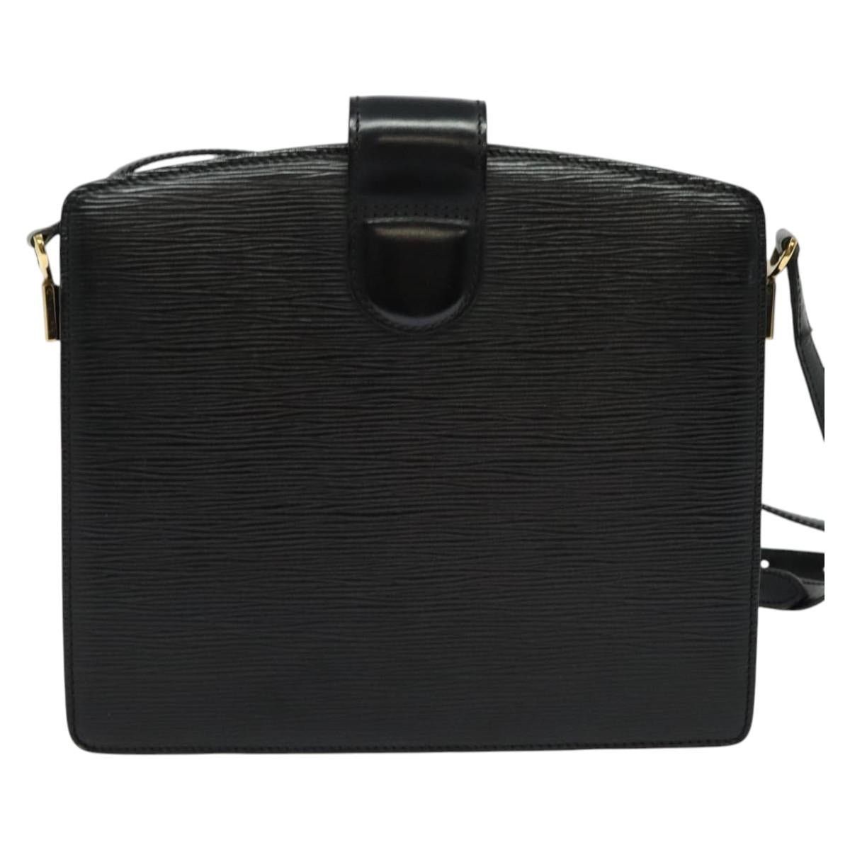 Louis Vuitton LOUIS VUITTON Epi Capuchin Shoulder Bag Black M52342 Size ONE SIZE - 2 Thumbnail