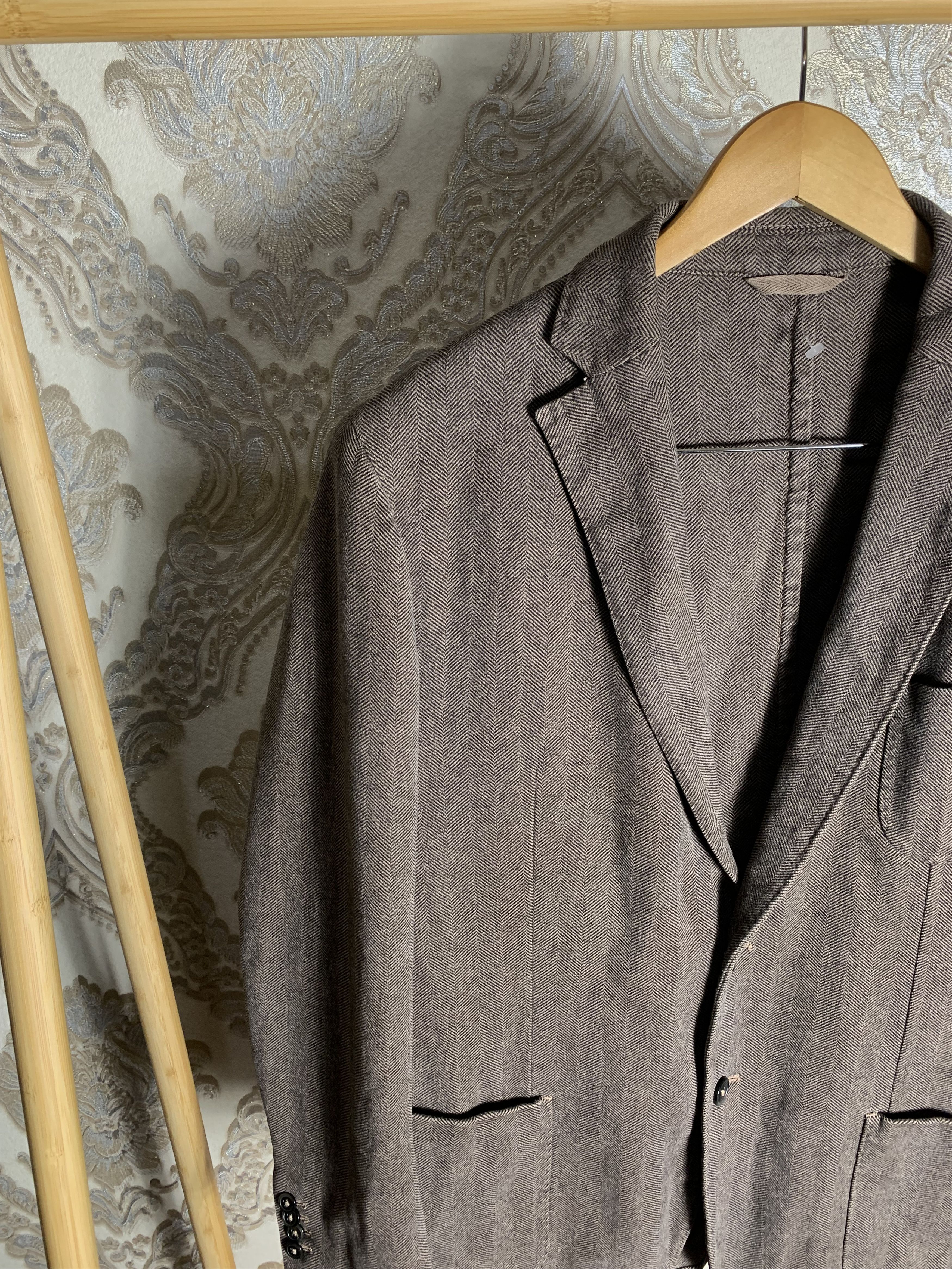 L.B.M. 1911 VINTAGE L.B.M 1911 LIMITED EDITION WOOL DESIGNER BLAZER 90s Size 54R - 3 Thumbnail