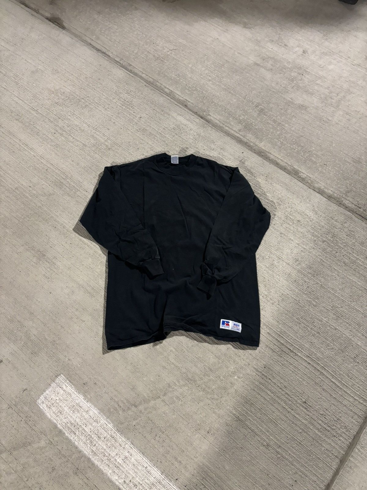 Russell Athletic × Vintage 90’s Russell Longsleeve Size US XXL / EU 58 / 5 - 1 Thumbnail