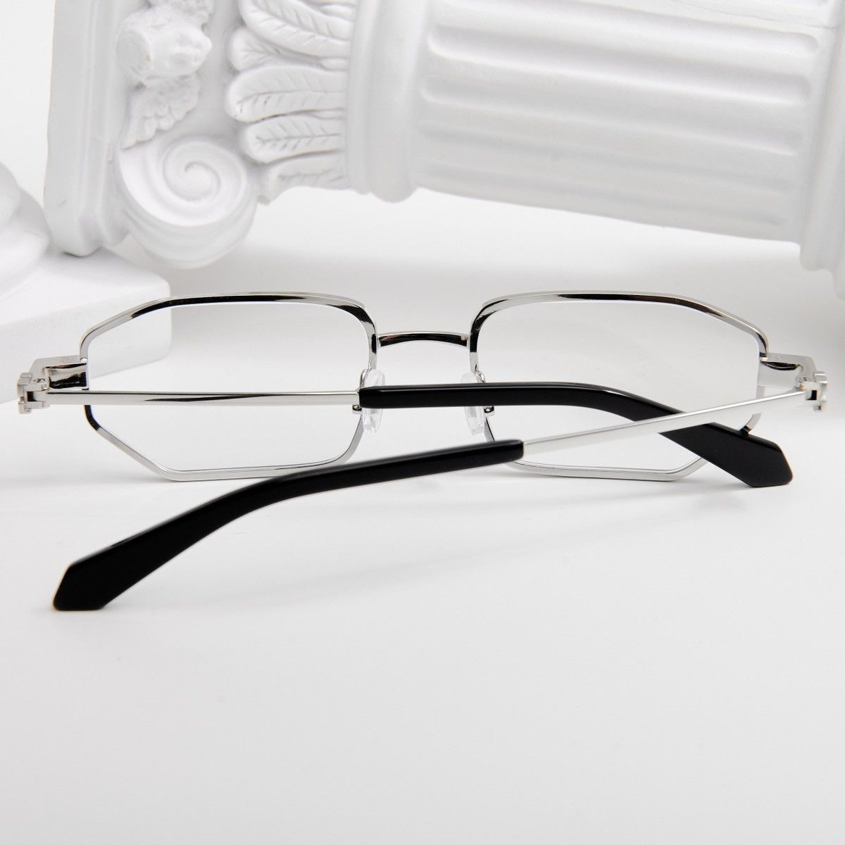 Off-White OFF WHITE STYLE 89 SILVER GLASSES Size ONE SIZE - 7 Thumbnail