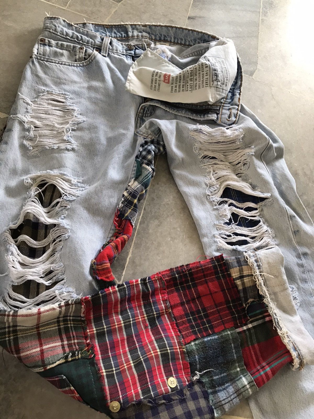 Levi's Vintage Levi’s 505 Jeans Custom Made Like CDG Size US 32 / EU 48 - 10 Thumbnail