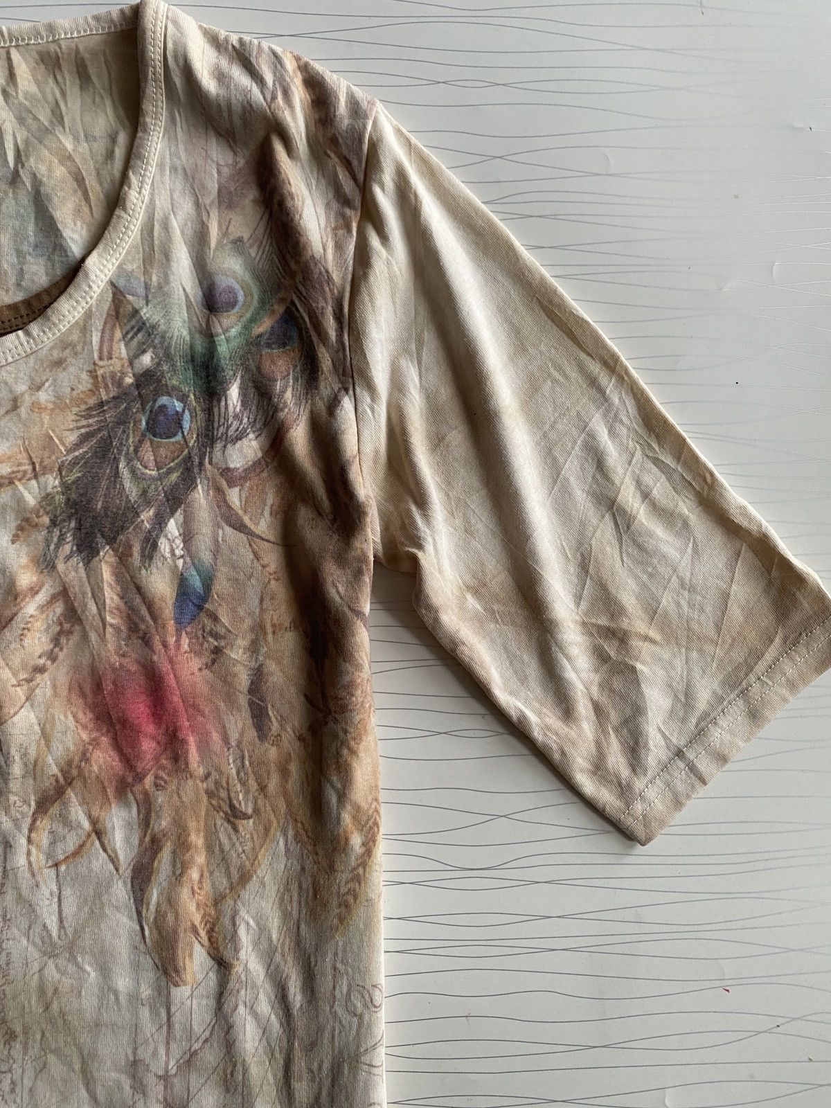 GOA SEMANTIC AOP HIPPIE GIPSY GOA STYLE TEE Size M / US 6-8 / IT 42-44 - 3 Thumbnail