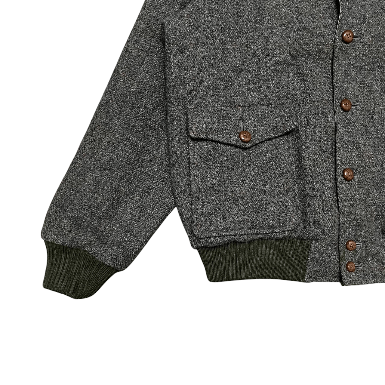 Paul Stuart Vintage Paul Stuart Wool Reversible Bomber Style Jacket Size US M / EU 48-50 / 2 - 5 Thumbnail