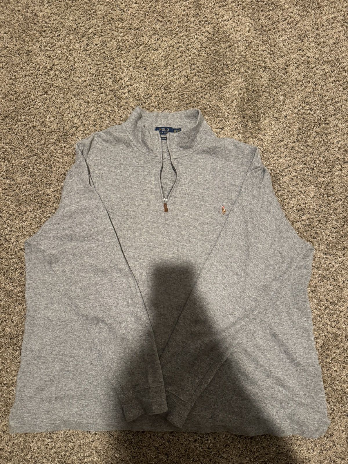 Polo Ralph Lauren Grey Ralph Lauren quarter zip sweater Size US XXL / EU 58 / 5 - 1 Preview