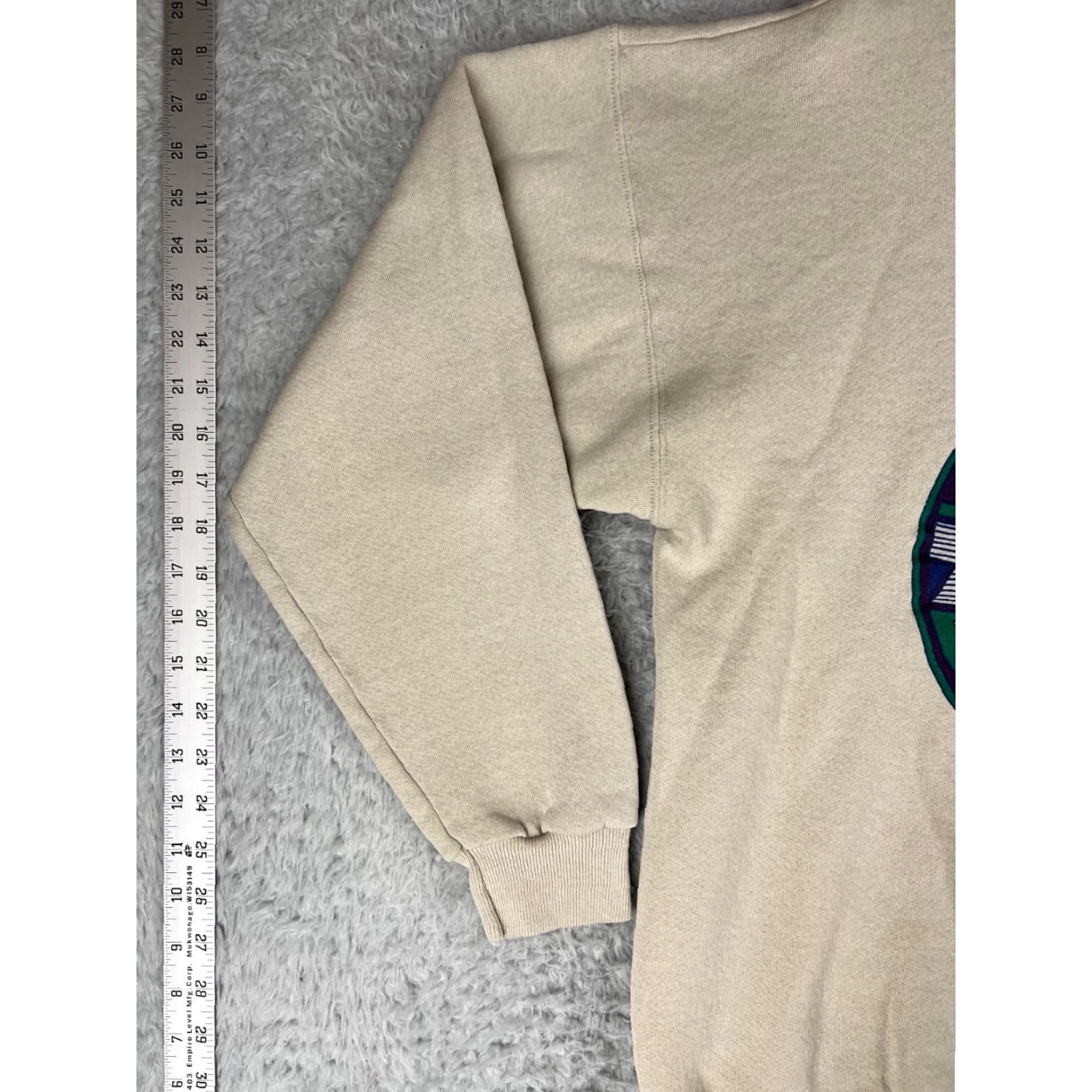 Lee VINTAGE Lee Sweater Mens Large Beige Southwestern Aztec Logo USA Size US L / EU 52-54 / 3 - 3 Thumbnail