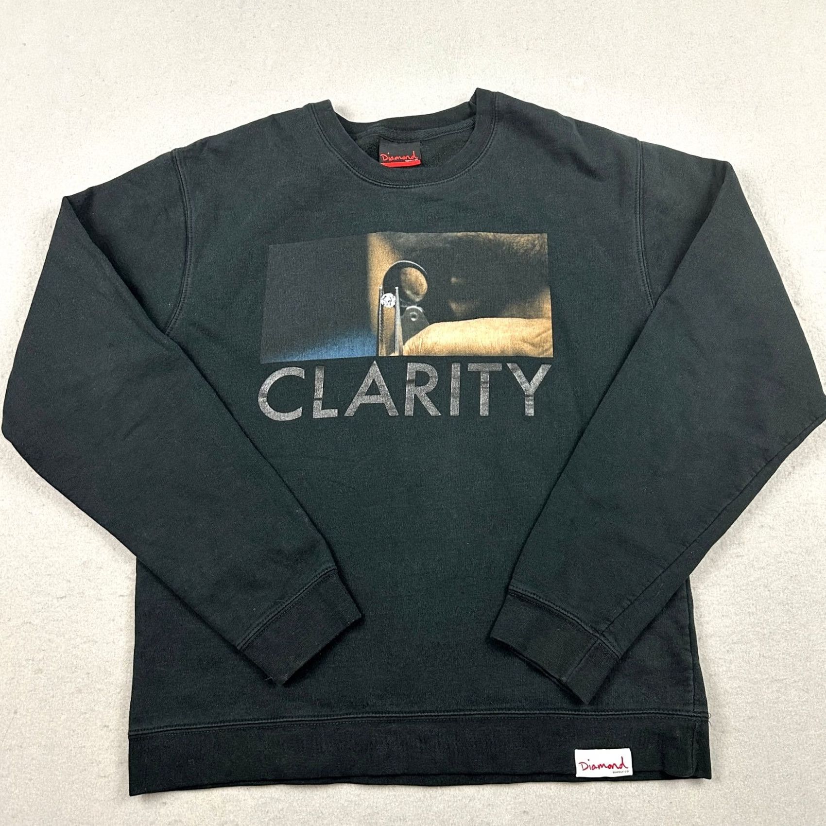 Diamond Supply Co. Diamond Supply Co Sweatshirt Men Large Black Clarity Graphic Crewneck Pullover L Size US L / EU 52-54 / 3 - 2 Thumbnail