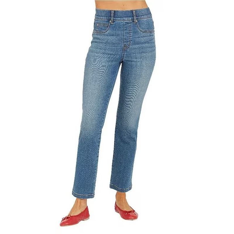 Spanx Spanx SPANXshape EveryWear Straight Leg Jeans Womens Large Size 34" / US 12 / IT 48 - 7 Thumbnail